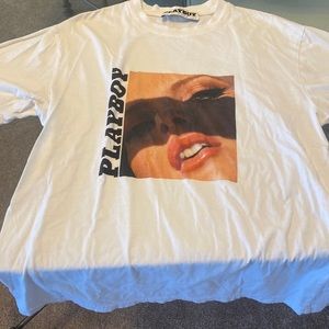 White PlayBoy T-shirt
